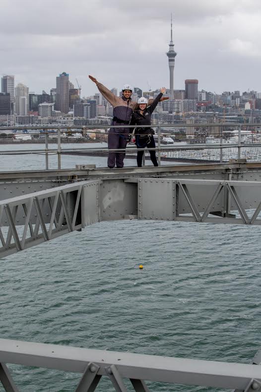 WHOA: This bollywood actor was on an adrenaline walk on Auckland’s Bridge Climb