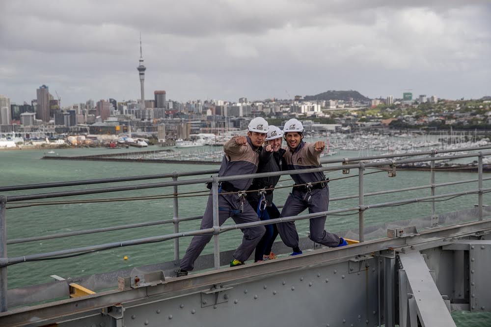 WHOA: This bollywood actor was on an adrenaline walk on Auckland’s Bridge Climb