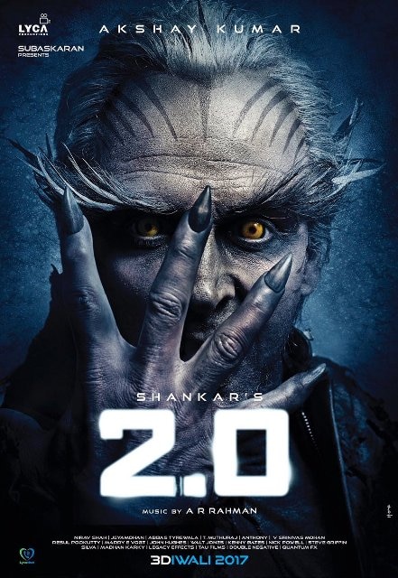 Akshay Kumar's evil look in '2.0' wows celebs Akshay Kumar's evil look in '2.0' wows celebs