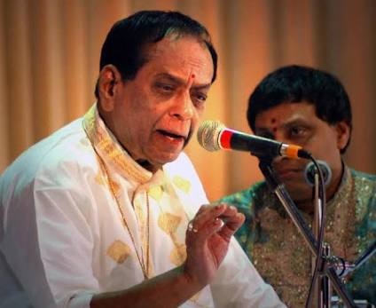 Veteran vocalist Balamurali Krishna no more Veteran vocalist Balamurali Krishna no more
