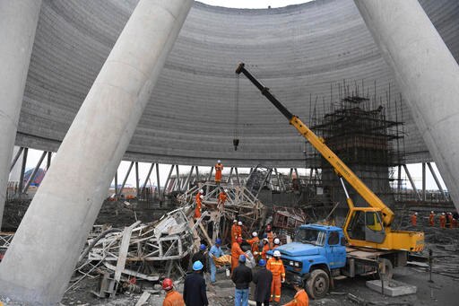 At least 40 killed in east China scaffolding collapse At least 40 killed in east China scaffolding collapse