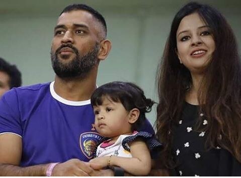 IN PICS: This is how Dhoni enjoyed an ISL match with his daughter Ziva and wife Sakshi IN PICS: This is how Dhoni enjoyed an ISL match with his daughter Ziva and wife Sakshi