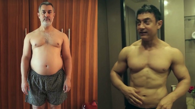 IN PICS: Aamir Khan's Extreme Body Transformation For Dangal Will Make You Go Wow IN PICS: Aamir Khan's Extreme Body Transformation For Dangal Will Make You Go Wow