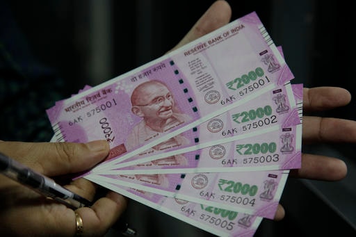 Old currency notes exceeding Rs 5,000 can be deposited only once till December 30 Old currency notes exceeding Rs 5,000 can be deposited only once till December 30