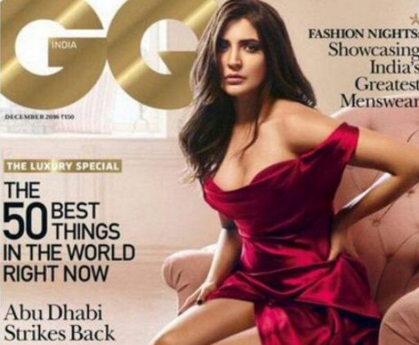 Fearless Anushka goes all red on GQ magazine's December issue Fearless Anushka goes all red on GQ magazine's December issue