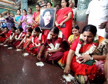 Pujas, Suicides, Crucifixion,Tears: Love for 'Amma' has known no bounds