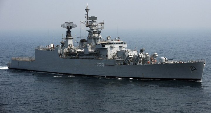 Two killed, 15 injured as naval ship Betwa tips over Two killed, 15 injured as naval ship Betwa tips over