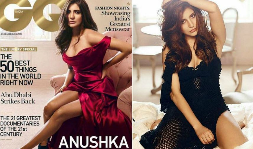 Fearless Anushka Goes All Red On GQ Magazine's December Issue