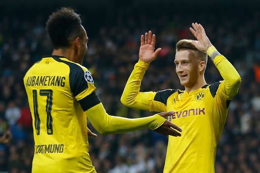 Champions League: Marco Reus' late equaliser against Madrid helps Dortmund finish on top Champions League: Marco Reus' late equaliser against Madrid helps Dortmund finish on top