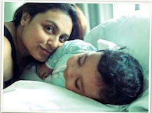 ADORABLE: Rani Mukerji SURPRISES everyone by sharing the FIRST LOOK of Adira (There's a letter too!)