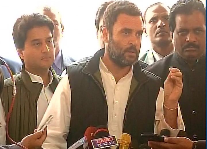 Congress VP Rahul Gandhi urges PM to speak on Demonetisation, calls it 'India's biggest scam' Congress VP Rahul Gandhi urges PM to speak on Demonetisation, calls it 'India's biggest scam'