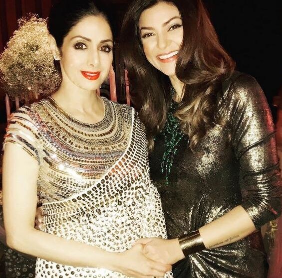 When Sushmita Sen Shared Picutre Of Sridevi With A Beautiful Message When Sushmita Sen Shared Picutre Of Sridevi With A Beautiful Message