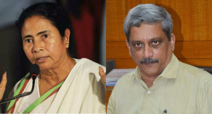 Mamata takes strong exception to Parrikar's criticism, sends back stinging reply Mamata takes strong exception to Parrikar's criticism, sends back stinging reply