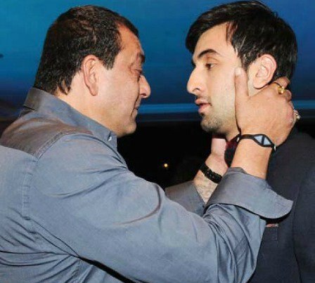 OUCH: Why is Sanjay Dutt trying to IGNORE Ranbir Kapoor? OUCH: Why is Sanjay Dutt trying to IGNORE Ranbir Kapoor?