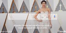 Priyanka Chopra's Oscar outfit in Google's Year In Search