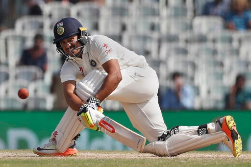 IND V ENG 5th Test: Karun's 'triple' cyclone blows away England as India declare at 759/7 IND V ENG 5th Test: Karun's 'triple' cyclone blows away England as India declare at 759/7