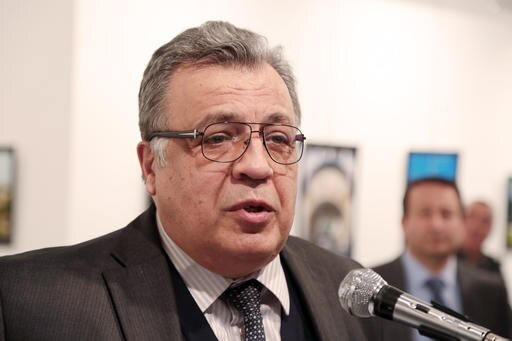 Gunman opens fire on Russian ambassador to Turkey Andrei Karlov Gunman opens fire on Russian ambassador to Turkey Andrei Karlov