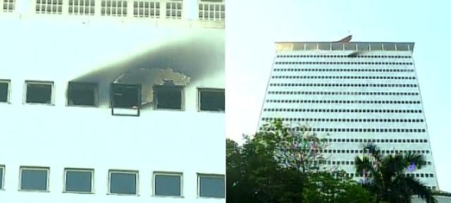 Mumbai: Fire breaks out in Air India building in Nariman Point Mumbai: Fire breaks out in Air India building in Nariman Point