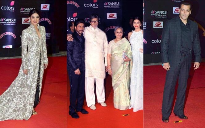 Amitabh, Aishwarya, Shah Rukh Honoured At Stardust Awards Amitabh, Aishwarya, Shah Rukh Honoured At Stardust Awards