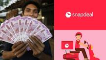 Snapdeal Offers To Deliver Cash At Your Doorstep: Know How To Avail