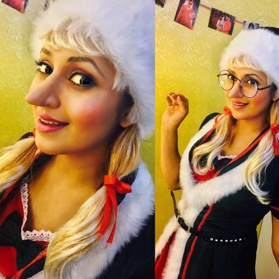 NEVER SEEN BEFORE: Divyanka Tripathi wishes 'Merry Christmas' to fans by posting a cute picture NEVER SEEN BEFORE: Divyanka Tripathi wishes 'Merry Christmas' to fans by posting a cute picture