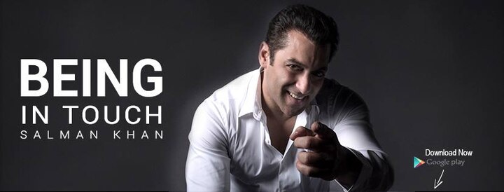 Salman Khan launches his mobile App on 51st birthday Salman Khan launches his mobile App on 51st birthday