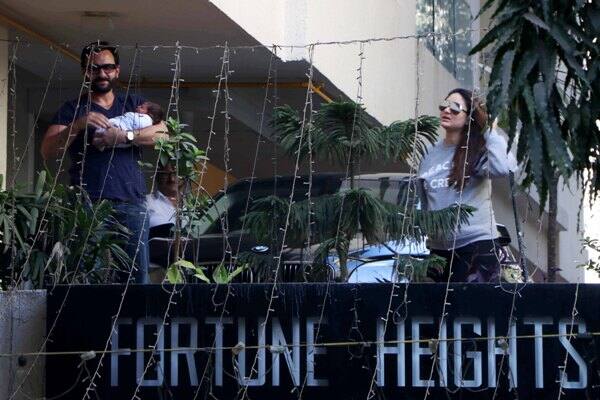 The youngest Prince of Pataudi family who is only a week old, is all ready to go on his first vacation.Taimur Ali Khan with his parents Saif and Kareena will fly to Europe soon. (ALL IMAGES: SOLARIS)