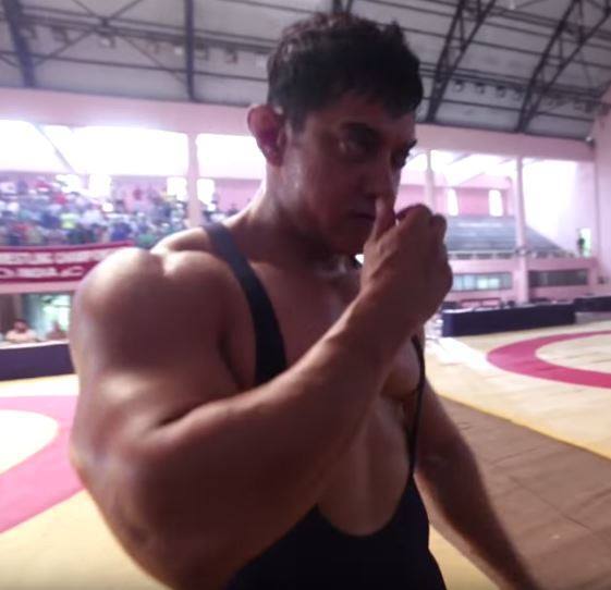 Aamir Khan’s latest release ‘Dangal’ has become favourite movie of the audience and it is heading to 200-cr mark. Recently the makers of Dangal released a video and we saw his transformation from fat to fit and now a new video has come which features his wrestling training in months. (ALL PICTURES: YOUTUBE/UTV MOTION PICTURES)