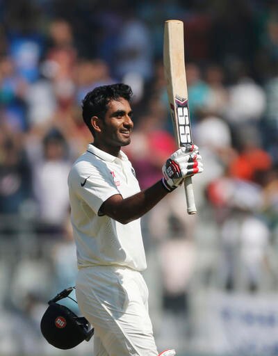 India’s all-rounder Jayant Yadav showed glimpses of following the footsteps of his cricketing forefather R Ashwin. (Source: AP)