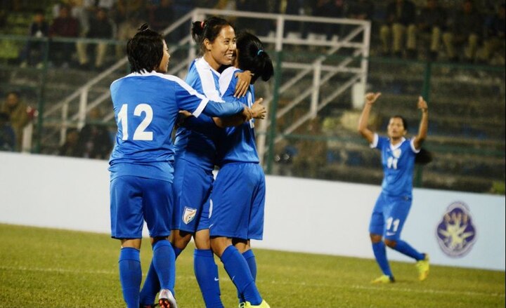 Football: Indian women's team beat Nepal to enter SAFF cup final Football: Indian women's team beat Nepal to enter SAFF cup final