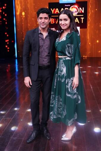 Well when she was asked about her link-up with Farhan during the interview, Shraddha replied, “I was even linked with Aditya for a while! Like I say, actors are linked all the time. But when family members are dragged into it, it's taking it to another extreme. Yes, I am living in... with my parents! I was born and brought up in this house. It's a joke within the family that I will bring my husband home (laughs). It's because I'm so happy living with my family. I have a house of my own where I have my meetings and keep my extra stuff. I have no intention of moving out of my parents' home and moving into my own apartment, let alone someone else's! About live-in relationships in general, I believe in live and let live. If it suits somebody and someone is happy, then it's totally fine — to each his own.”   (IMAGE COURTESY: SOLARIS)