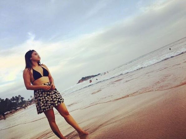 Kapil Sharma’s onscreen wife Manju shares her pictures chilling on Mirissa Beach which is in Southern tip of the island and she looks gorgeous in her black bikini. (ALL IMAGES: INSTAGRAM)