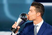 Cristiano Ronaldo beats Lionel Messi to win FIFA best player award