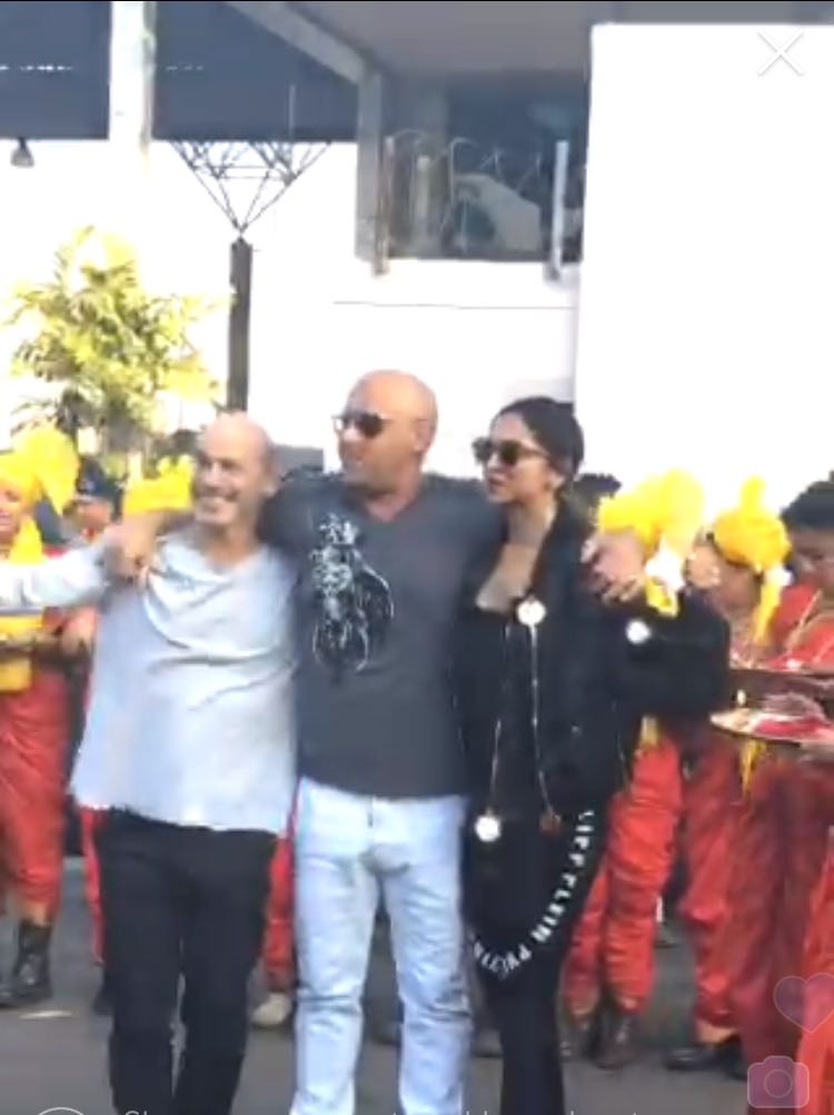 Vin Diesel reaches India with Deepika Padukone; Says he has a personal connection with India