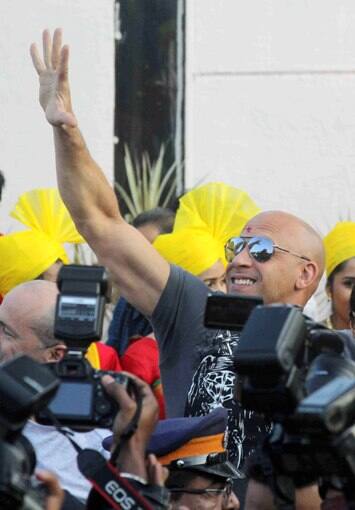 Diesel's two-day India trip is packed with fan meets, music and drama. He is promoting 