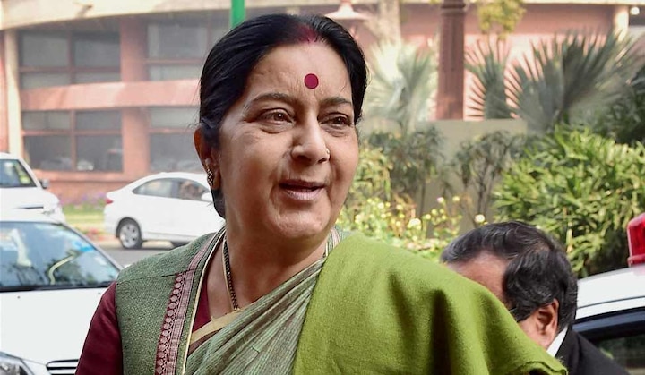 Sushma again to rescue of distressed Indian abroad Sushma again to rescue of distressed Indian abroad