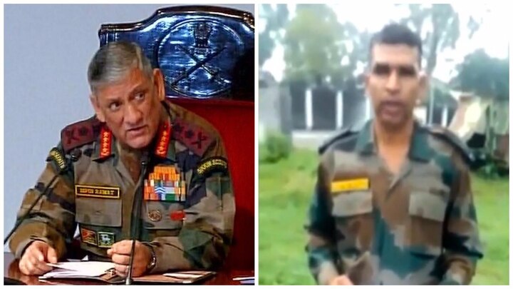 After Army jawan's viral video, Army Chief promises action After Army jawan's viral video, Army Chief promises action