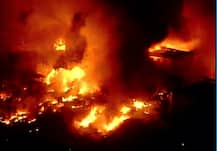 Mumbai: Massive fire breaks out in the slums of Mankhurd