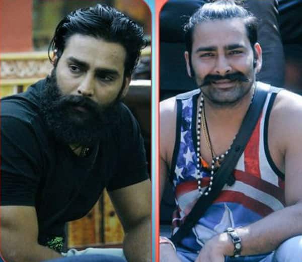 This is Manveer in the first few weeks. Also when he shaved of his beard for Manu Punjabi in a task!