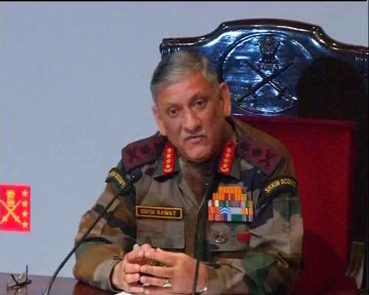 Using human shield is not Indian Army norm: General Bipin Rawat  Using human shield is not Indian Army norm: General Bipin Rawat
