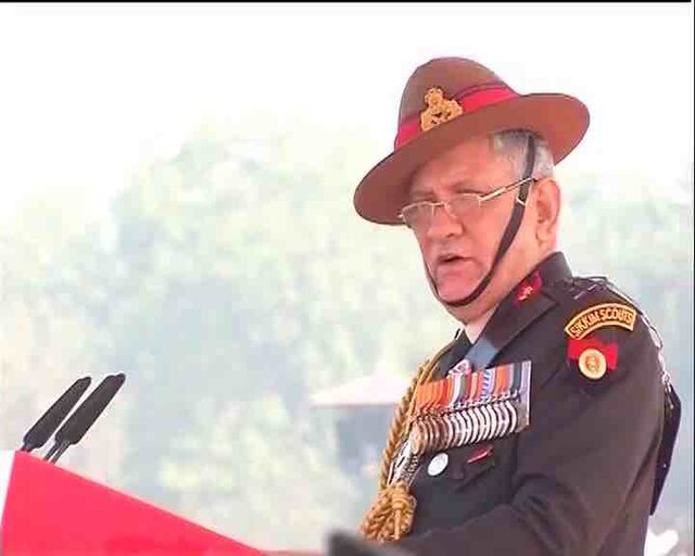 'Peace across LoC is priority but will not shy away from giving befitting reply to ceasefire violations': Bipin Rawat