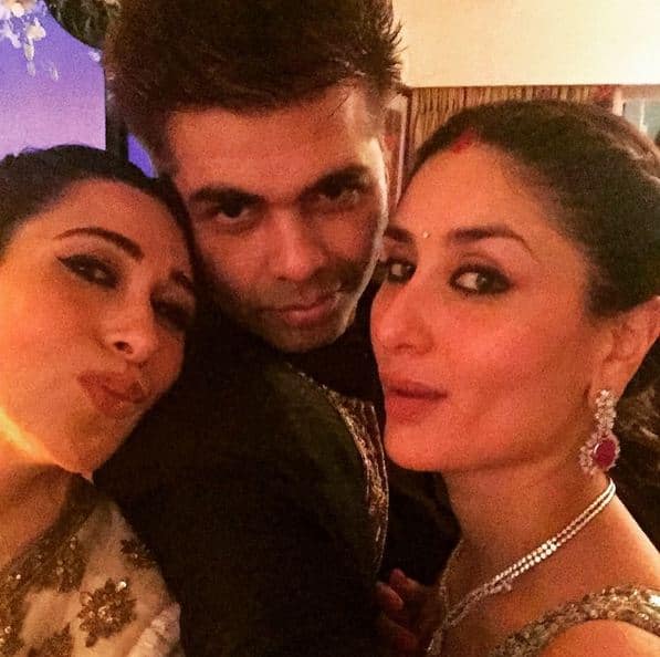 Bollywood's new mommy and the ace filmmaker have worked in several popular movies including, 'Gori Tere Pyaar Mein', 'Bombay Talkies', 'Ek Main Aur Ekk Tu', 'We Are Family' and 'Kurbaan'. (IMAGE: INSTAGRAM/KARAN JOHAR)