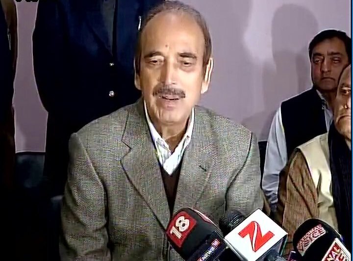 Uttar Pradesh: Congress-Samajwadi Party to join hands for polls, says Ghulam Nabi Azad Uttar Pradesh: Congress-Samajwadi Party to join hands for polls, says Ghulam Nabi Azad