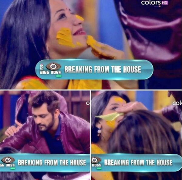 Finally Monalisa Antra is getting married to her boyfriend Vikrant in the Bigg Boss 10 house! (Image Courtesy - Instagram/Bigg.Boss.10)