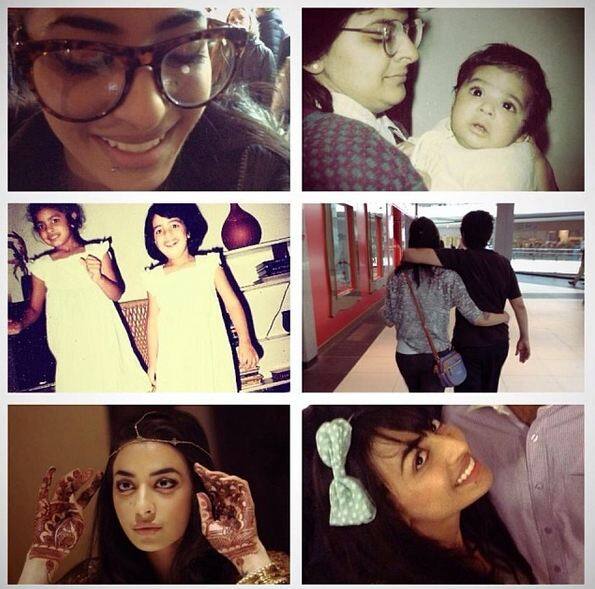 The elder sister shared the image on Bani’s birthday. (IMAGE COURTESY: ISNTAGRAM/ SANEYA)