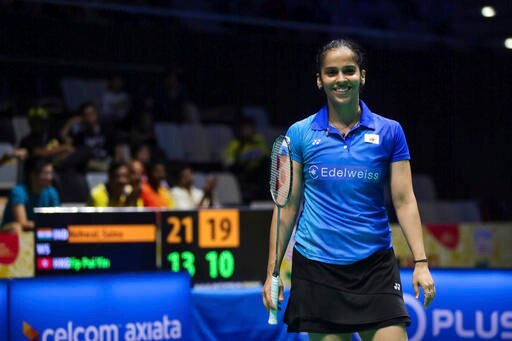 Saina Nehwal wins Malaysia Masters Grand Prix Gold title Saina Nehwal wins Malaysia Masters Grand Prix Gold title