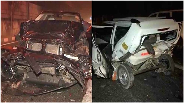 SPEED KILLS: Driver of Wagon R killed as out of control BMW rams into it in Delhi SPEED KILLS: Driver of Wagon R killed as out of control BMW rams into it in Delhi