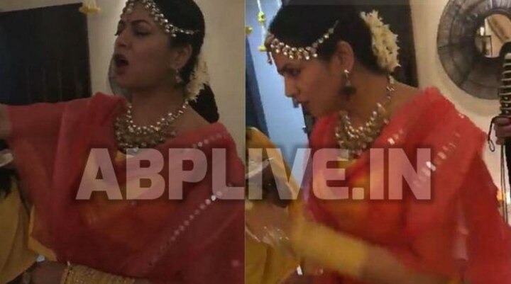 Kavita did't shy away from dancing too!(Image Courtesy - Instagram)