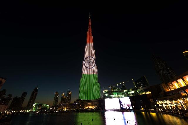 Burj Khalifa to be lit up in tri-colour to mark India's Republic Day Burj Khalifa to be lit up in tri-colour to mark India's Republic Day