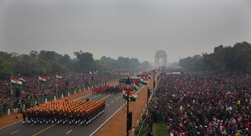 Cultural heritage, military might on display on Republic Day